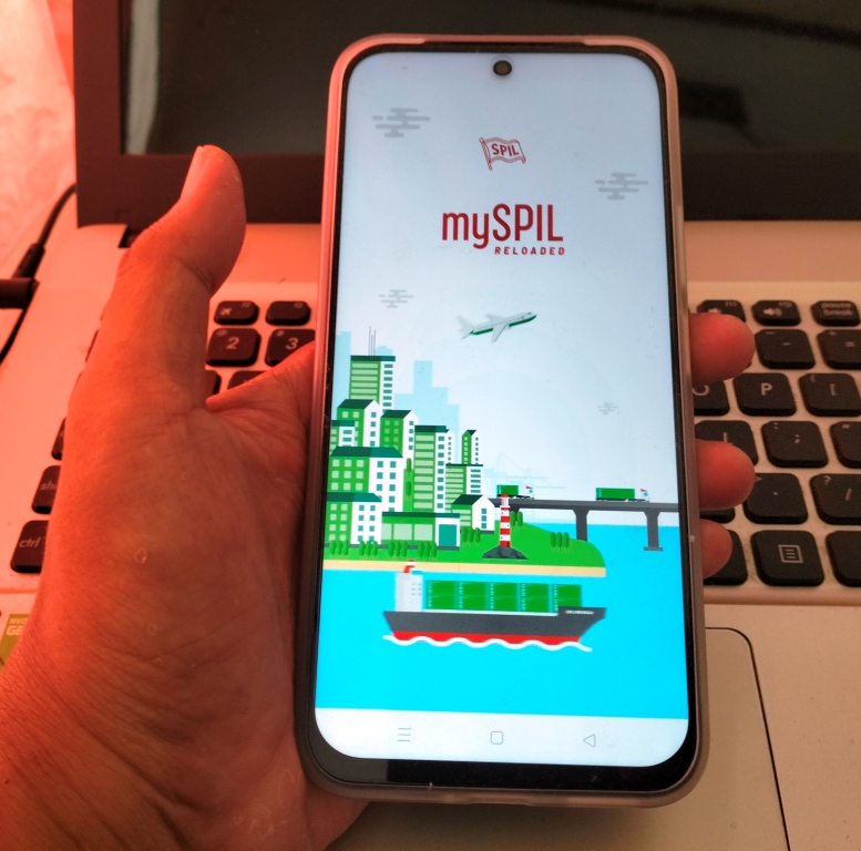 Aplikasi mySPIL Reloaded memberikan kemudahan atas akses pengiriman barang antar pulau dengan mudah lewat akses digital di genggaman tangan I photo : eastborneo.my.id